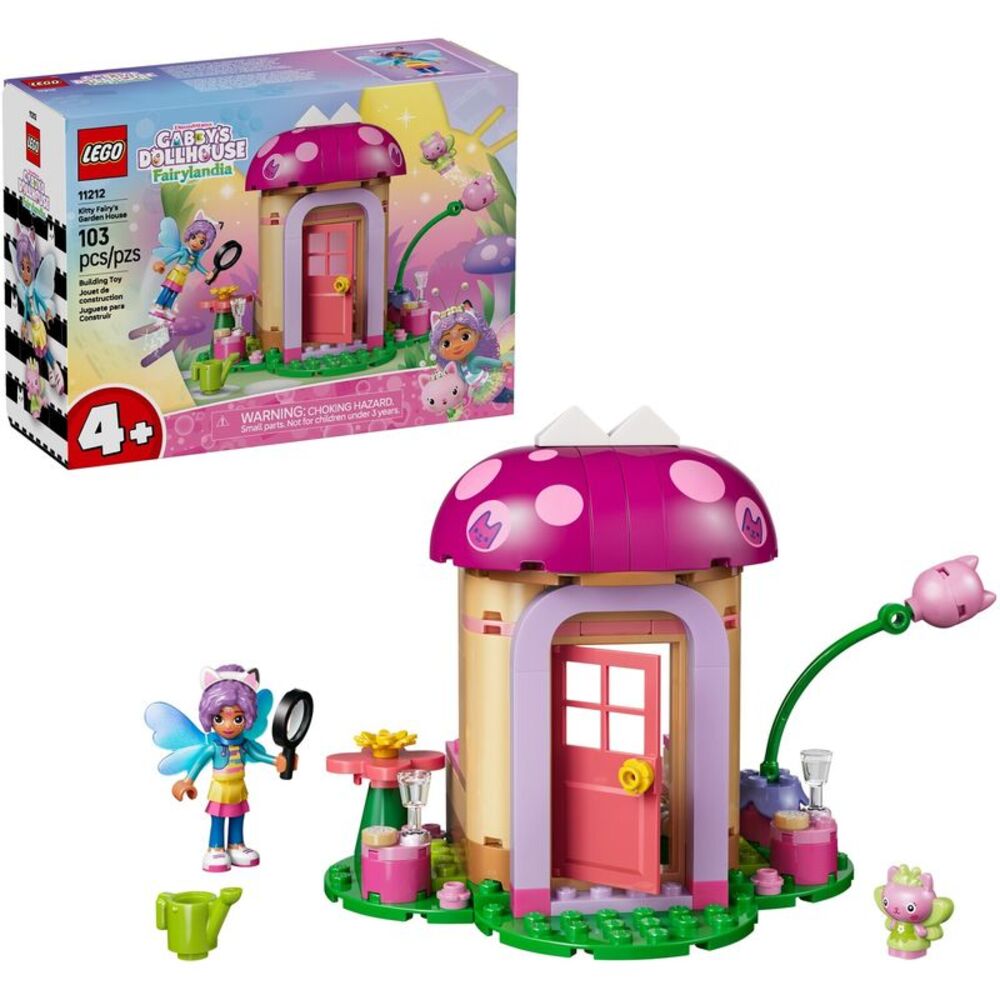 LEGO® Gabby's Dollhouse Kitty Fairy's Garden House 11212  COLLECTIBLES